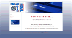 Desktop Screenshot of newworldtec.co.uk